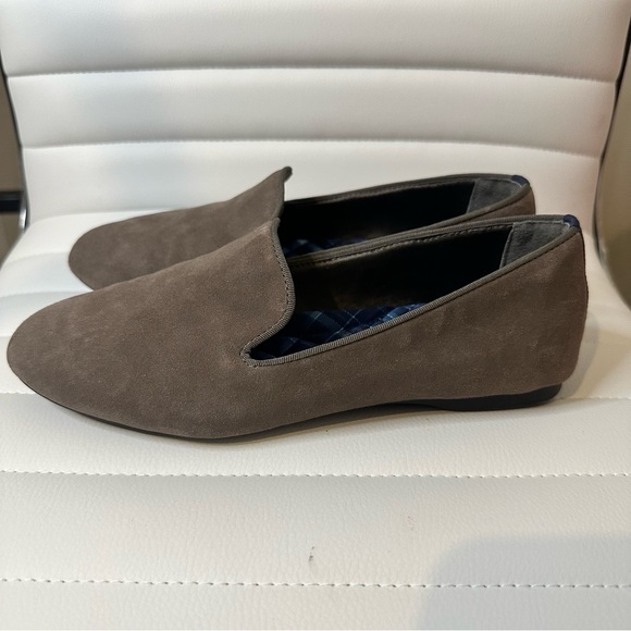 💝Birdies Starling Slip On Flats Latte Tan Suede Leather Women’s - Size 6.5 - Picture 3 of 14